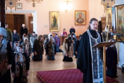 Богослужения второго дня Великого поста в кафедральном соборе