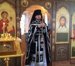 Литургия Преждеосвященных Даров в возрождающемся Спасском монастыре