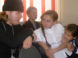 В Алданском благочинии учащиеся познакомились с историей Крещения Руси и житием новомучеников и исповедников Церкви Русской