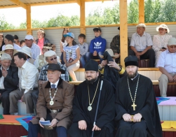 Епископ Роман принял участие в празднике, посвященном 375-летию села Хампа