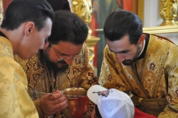 Архипастырь совершил воскресное богослужение в Преображенском кафедральном соборе Якутска