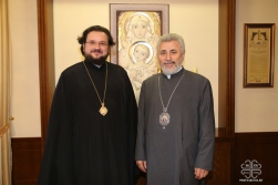 Епископ Роман встретился с архиепископом Армянской церкви