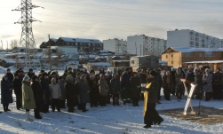 В Мирнинском благочинии Якутской епархии созидаются православные храмы