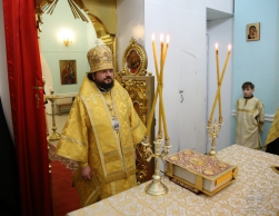 Епископ Роман совершил богослужение в Покровске