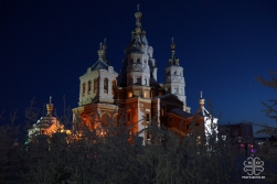 Храм в городе Удачный отметил престольный праздник архиерейским богослужением