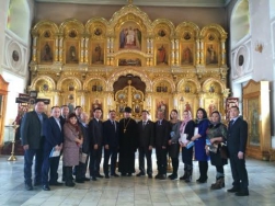 Спасский храм в Олекминске принимает гостей из Нюрбы