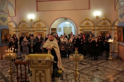 «Ветераны Алдана» посетили Храм новомучеников и исповедников Церкви Русской