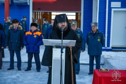 Архиепископ Роман принял участие в открытии пожарно-спасательной части