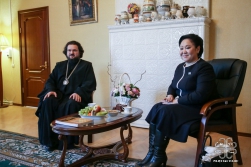 Якутский архиерей встретился с министром по развитию институтов гражданского общества