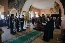 Архиепископ Роман совершил чтение Великого покаянного канона преподобного Андрея Критского
