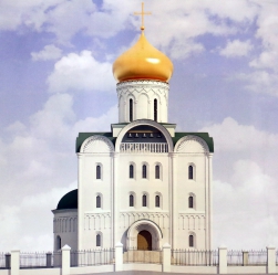 Продолжается работа по строительству Якутского Всехсвятского храма