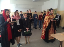 Студенты ВСИЭМ помолились святым Кириллу и Мефодию