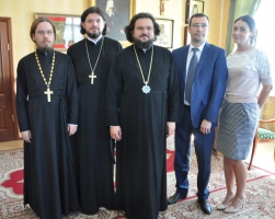 Архиепископ Роман провел рабочую встречу с представителями Министерства развития Дальнего Востока