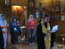 Участники игр "Дети Азии" посетили Спасский монастырь г. Якутска
