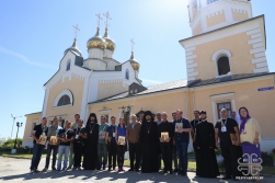 В кафедральном соборе и Якутской духовной семинарии встретили грузинский ансамбль «Рустави»