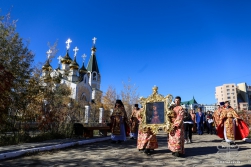 В день города Якутска состоялся Крестный ход с чтимой иконой Божией Матери "Умиление Градоякутская"