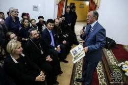 В Якутской духовной семинарии состоялись встречи с Народным артистом России Николаем Бурляевым