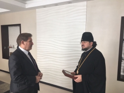 Архиепископ Роман встретился с главой Нерюнгринского района