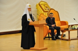 Архиепископ Роман принял участие во встрече Патриарха Кирилла с делегатами фестиваля "Вера и Слово" 