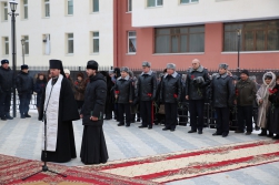 Представитель Якутской епархии принял участие в дне памяти сотрудников органов внутренних дел погибших при выполнении служебных обязанностей