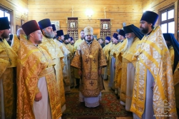 Соборное богослужение в Спасском монастыре