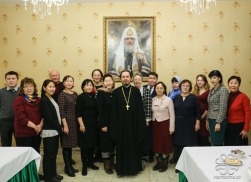 В епархиальном управлении состоялась встреча с преподавателями основ православной культуры